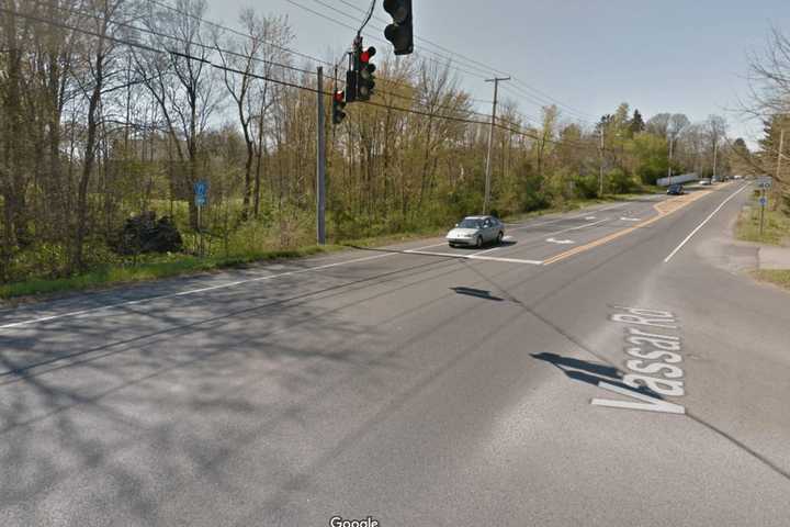 Car Crash Brings Down Pole, Wires In Town Of Poughkeepsie