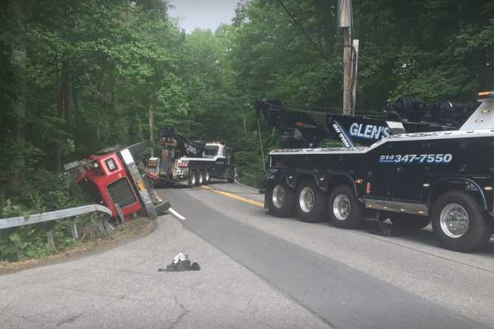Tractor-Trailer Crash Leads To Hours-Long Route 134 Closure