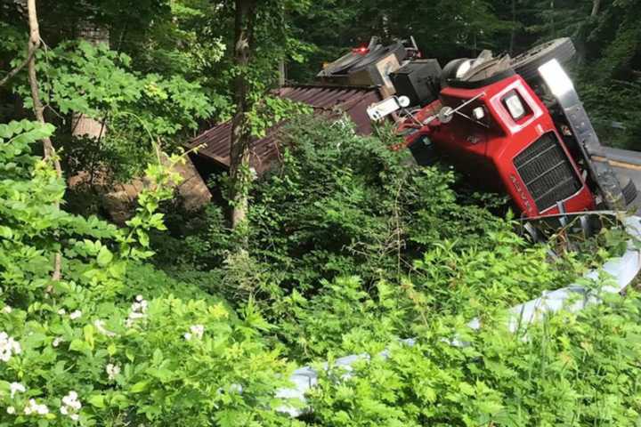 Tractor-Trailer Crash Leads To Hours-Long Route 134 Closure