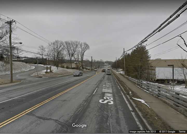 Saw Mill River Road in Elmsford.