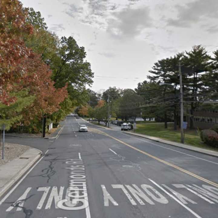 Germonds Road at the intersection of Route 304.