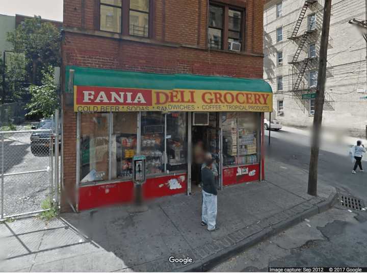 Two men were found dead in the basement area of the Fania Deli on Sunday.