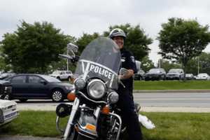 Clarkstown Officer Rides Through Motorcycle School