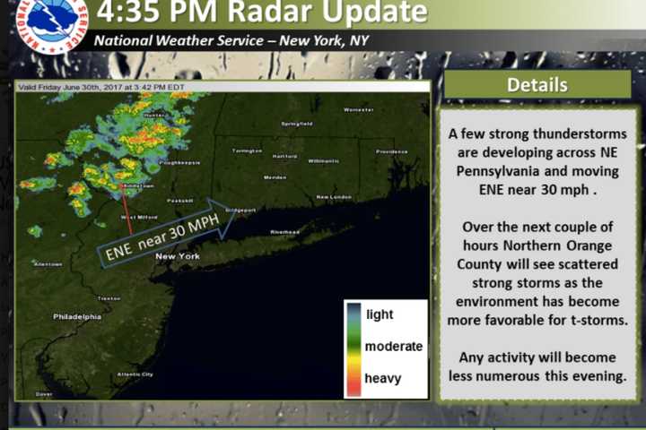 Severe Storms Sweep Through Northern Westchester, Putnam