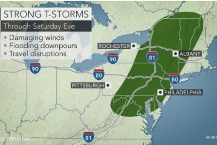 Hudson Valley Could See New Round Of Strong Storms