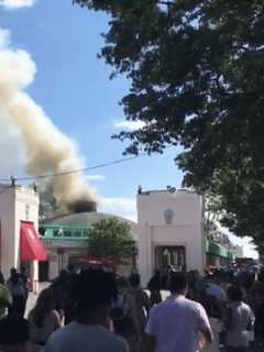 Fire Damages Historic Carousel At Rye Playland