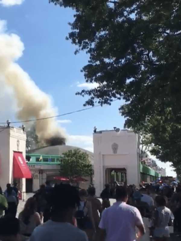 Fire Damages Historic Carousel At Rye Playland