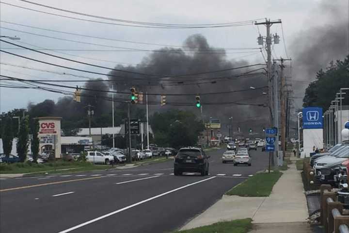 Cause Of Large Junkyard Fire In Milford Under Investigation