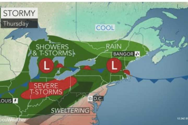 Heavy, Gusty Storms Will Sweep Through Hudson Valley