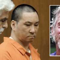 <p>Robert Cantor (inset), Sui Kam "Tony" Tung in court.</p>