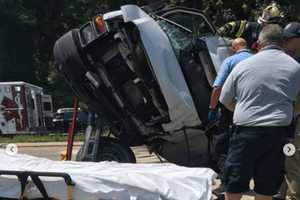 Motorist Hit By Tractor-Trailer In Critical Condition After Route 9 Crash
