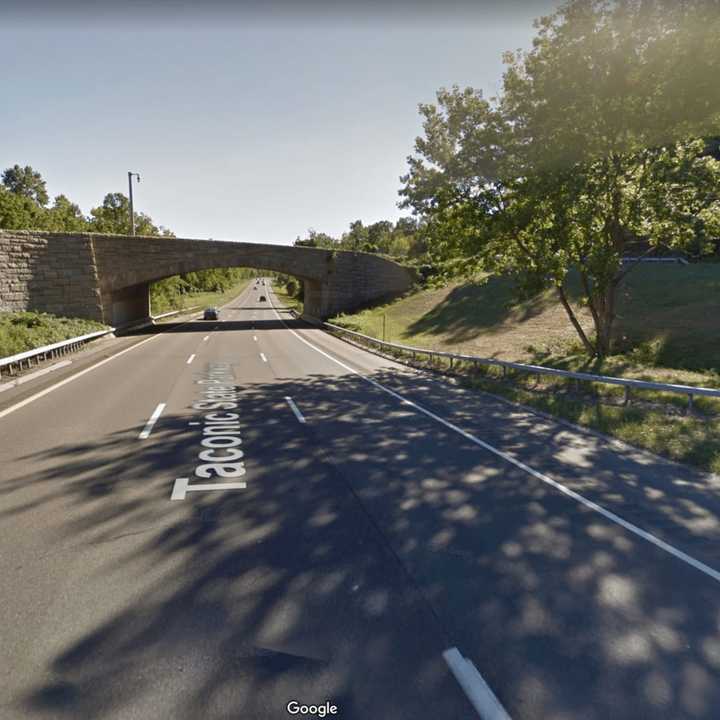 Taconic State Parkway near Underhill Avenue in Yorktown.