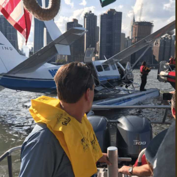 TV creator Bill Lawrence was among 10 aboard a single-engine Cessna operated by a Westchester-based air service that went down in the East River Friday evening.