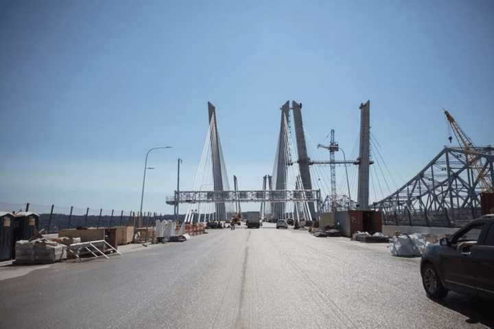 Crews will be completing work in the area in advance of opening the Tappan Zee Bridge to Westchester traffic.