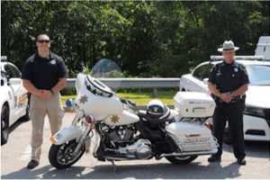 Putnam Honors Memory Of Late Officer With Motorcycle Dedication