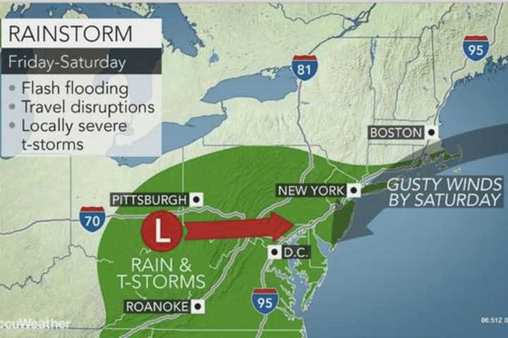 Summer Rainstorm Will Drench Hudson Valley