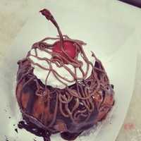 <p>Fried ice cream at Drop &amp; Fry in Stamford.</p>