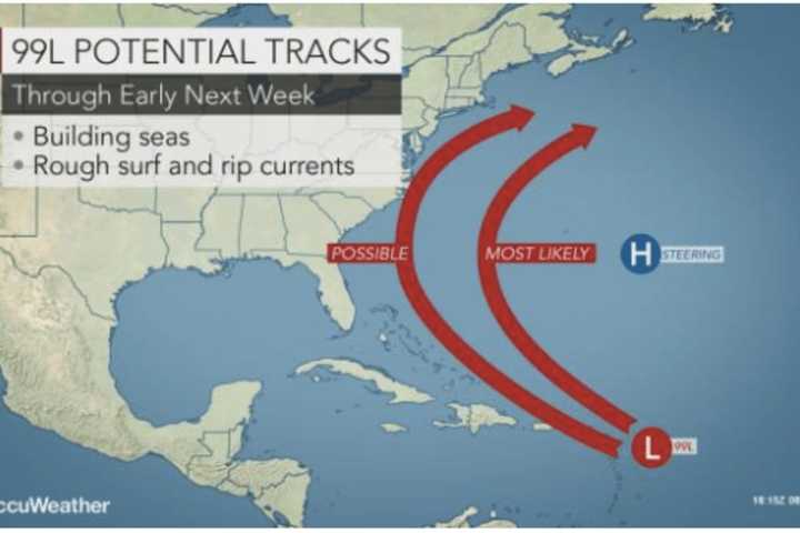 Tropical Storm System Could Impact Armonk
