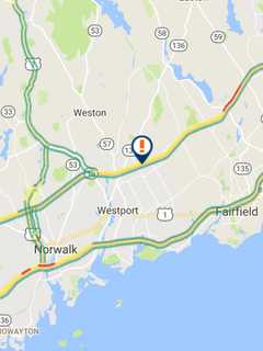 Car Fire Cleared From Merritt Parkway