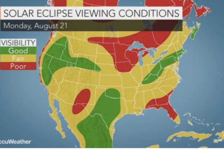 Forecast, Time Frame For Viewing Total Solar Eclipse In Dutchess