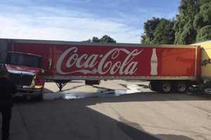 Tractor-Trailer Jack Knifes, Causing Fuel Spill At ShopRite In Croton
