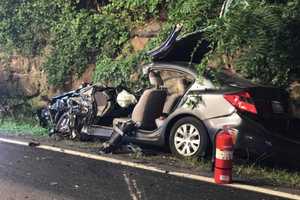 Motorist Extricated In Two-Car Crash On Route 100