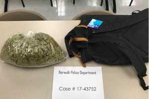 Norwalk Police Seize A Pound Of Pot In Traffic Stop