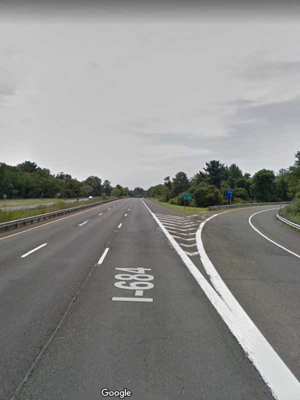 Crash Involving Overturned Vehicle Causes I-684 Delays