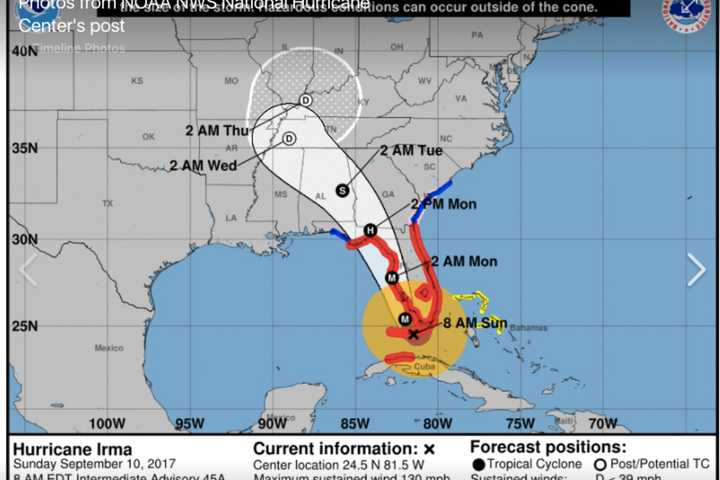 36 Million Under Hurricane Watch As Irma's Eye Reaches Florida