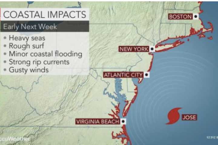 Jose Regains Hurricane Status As It Treks Toward Northeast