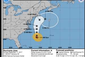 Tropical Storm Watch In Effect For Part Of Westchester