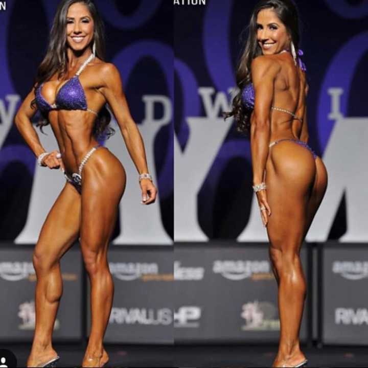 Angelica Teixeira, an athlete from Tenafly, was crowned Ms. Bikini Olympia 2017.