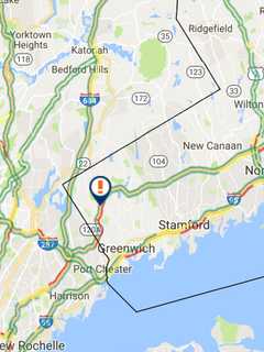 2-Car Crash Cleared From Merritt In Greenwich