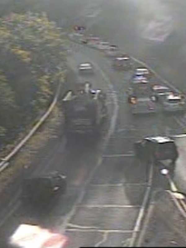 Tractor-Trailer Crashes Down Embankment Of I-287 Ramp Near I-95