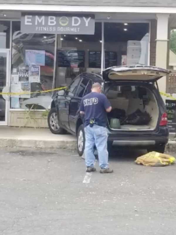 New Canaan Woman Crashes Car Into Darien Business