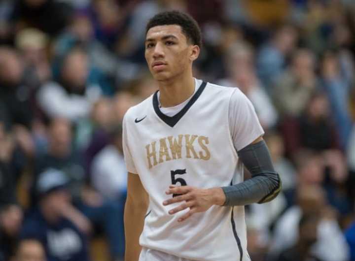 Jahvon Quinerly of Hackenasck, Hudson Catholic Point Guard.