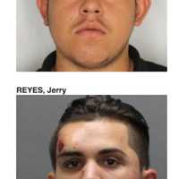 <p>Frank Valencia, 18, and Jerry Reyes, 22.</p>