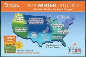 What's The Winter Forecast For Greenwich? Almanacs Give Dueling Predictions