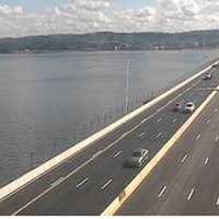 Firefighters Battle Tappan Zee Bridge Blaze From Land, Water