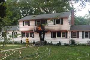 Firefighter Suffers Minor Injuries As Blaze Damages Home In New Canaan