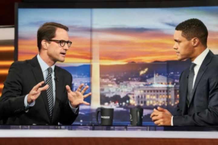 Himes On "The Daily Show" Talks Gun Control, Boycotting Moments Of Silence
