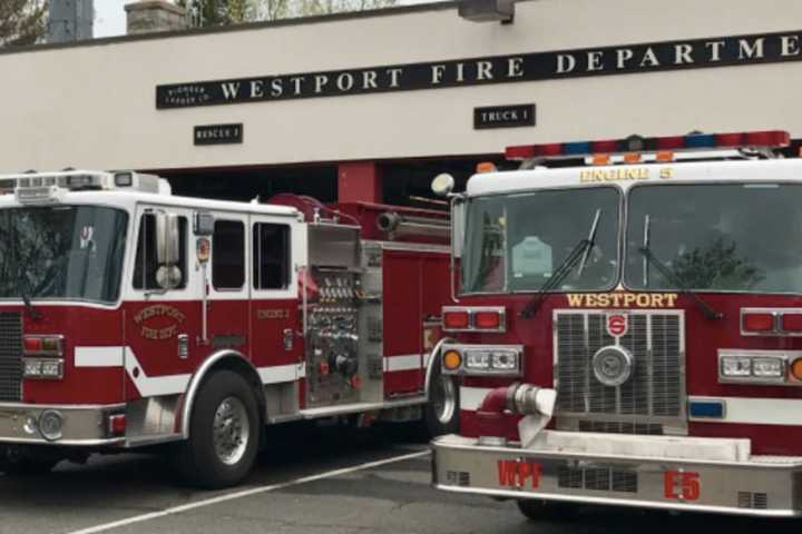 Firefighters Tackle Small Blaze At Olympia Sports In Westport