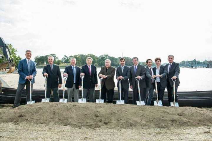 Officials in New Rochelle have broken ground at WatermarkPointe.