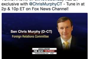 'Fox News Sunday' Interviewing Sen. Chris Murphy