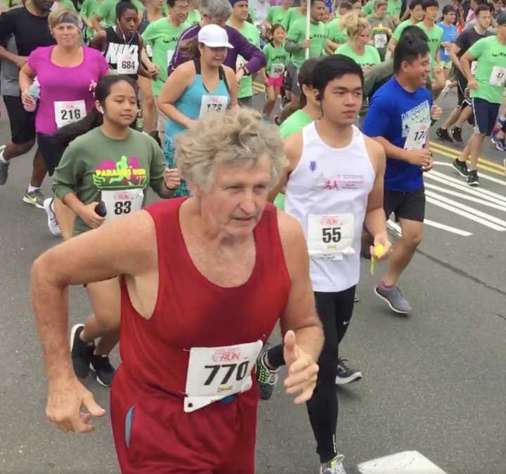 And they&#x27;re off!  The  39th annual Terri Roemer Paramus Run was held on Oct. 15.