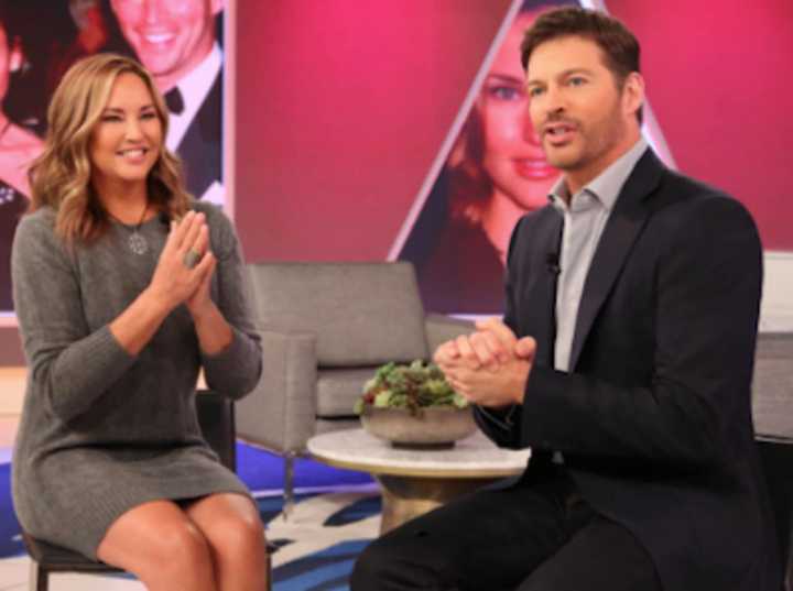 Jill Goodacre and Harry Connick Jr.