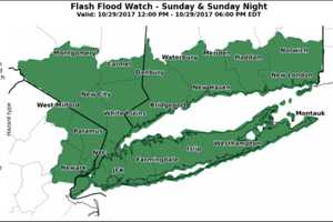 Flash Flood Watch Issued For Westchester As Major Storm Nears