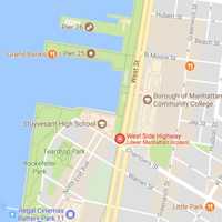 <p>The incident occurred near West Street and Chambers street.</p>