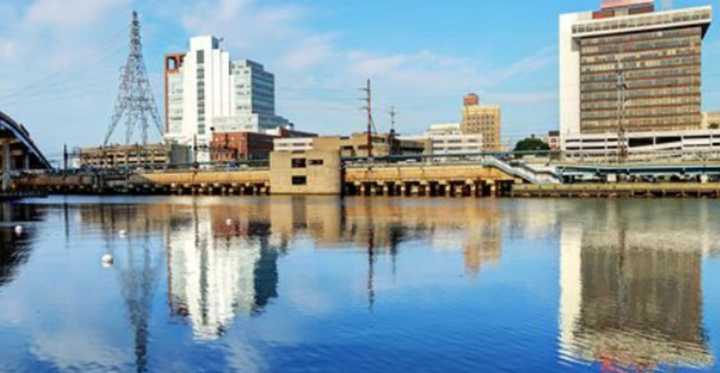 Food &amp; Wine took the time to take a shot of Bridgeport from the water.