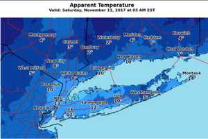 Here Comes The Cold, Westchester: Temps Will Plummet, Wind Chill Near Zero